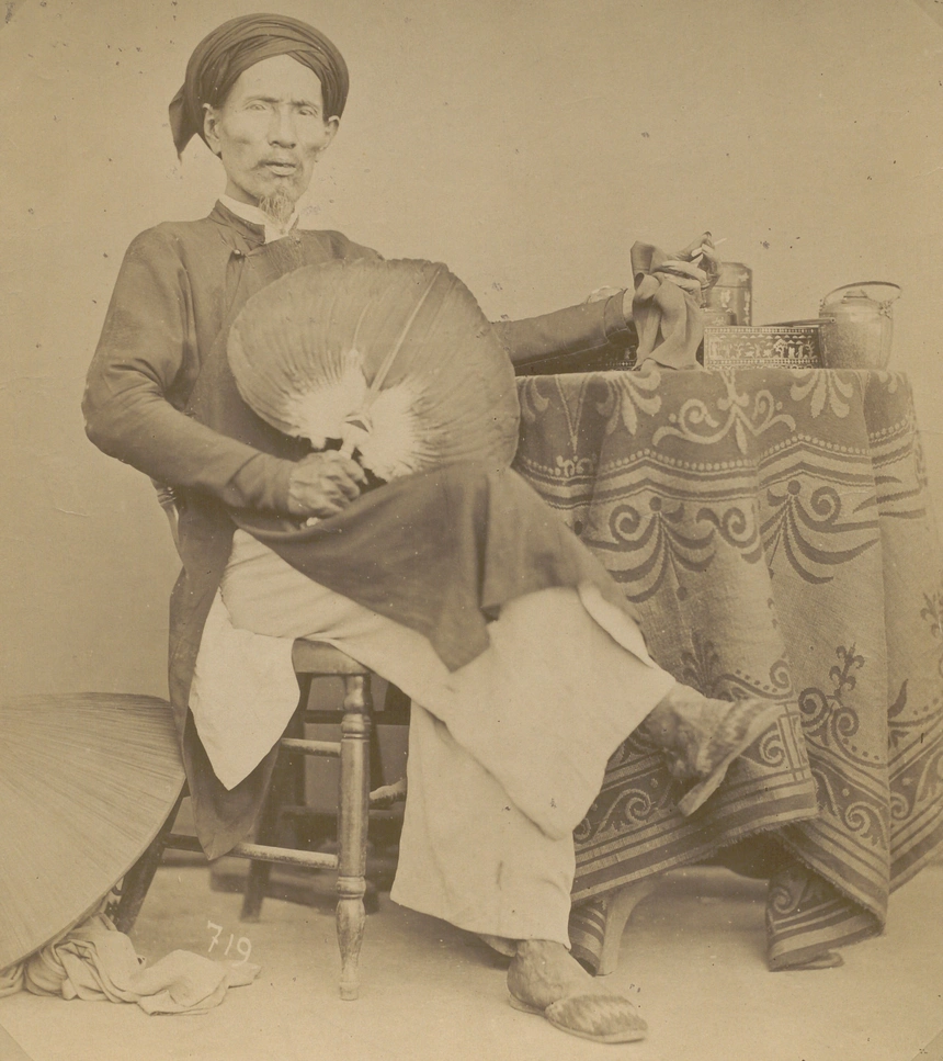 Chân dung một chức sắc ở Bắc Kỳ.