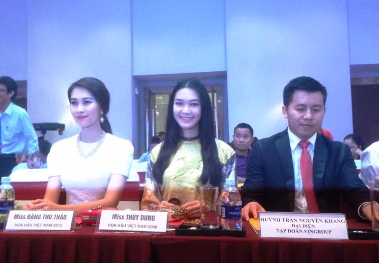 Buổi giới thiệu chương trình có sự tham gia của đương kim HHVN 2012 Đặng Thu Thảo; HHVN 2008 Thùy Dung và đại diện nhiều đơn vị tài trợ, đồng hành cùng cuộc thi HHVN 2014.