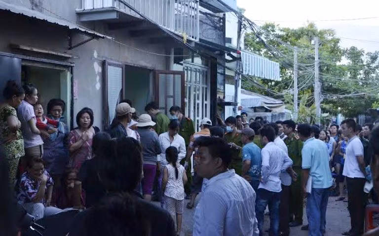 Hiện trường xảy ra vụ treo cổ của 2 người phụ nữ.