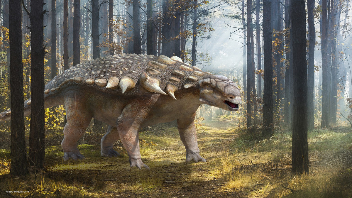 Đó là kiểu giáp có gai nhọn giống với các loài khủng long bọc giáp của kỷ Jura ngay sau kỷ Tam Điệp mà Garzapelta mueller sinh sống.