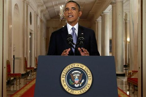 Tổng thống Obama đưa ra bài phát biểu về chính sách của Mỹ đối với Syria tối qua.