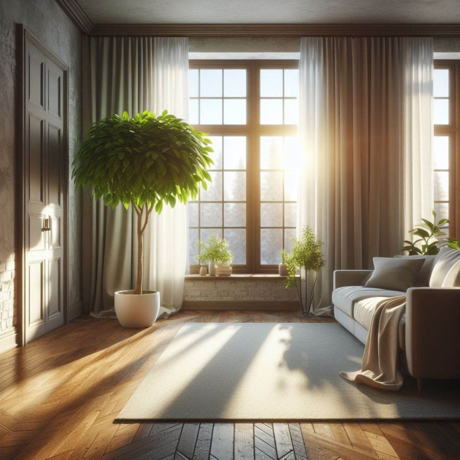 Cay phong thuy dat dung vi tri trong nha giup tien tai nhan doi