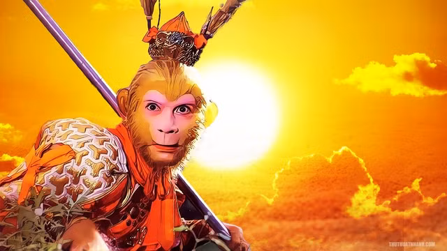 3. Tề Thiên Đại Thánh: Khi đã sở hữu những phép thuật huyền bí, Tôn Ngộ Không tin rằng mình có thể sánh ngang với trời cao và không còn e ngại bất cứ ai. Ngộ Không đòi cả Ngọc Hoàng phong cho mình tước hiệu Tề Thiên Đại Thánh này. 