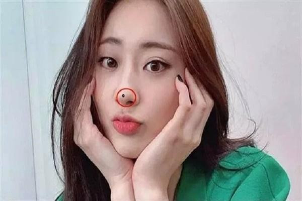  5. Nốt ruồi ở đầu mũi, cánh mũi: Mũi chính là cung Tài Bạch trong thuyết nhân tướng. Chính vì thế mà nếu bạn có nốt ruồi trên mũi, ngay ở vị trí đầu mũi thì chúc mừng nhé, đó chính là dấu hiệu cho thấy Thần Tài chẳng lúc nào bỏ bê bạn cả. 