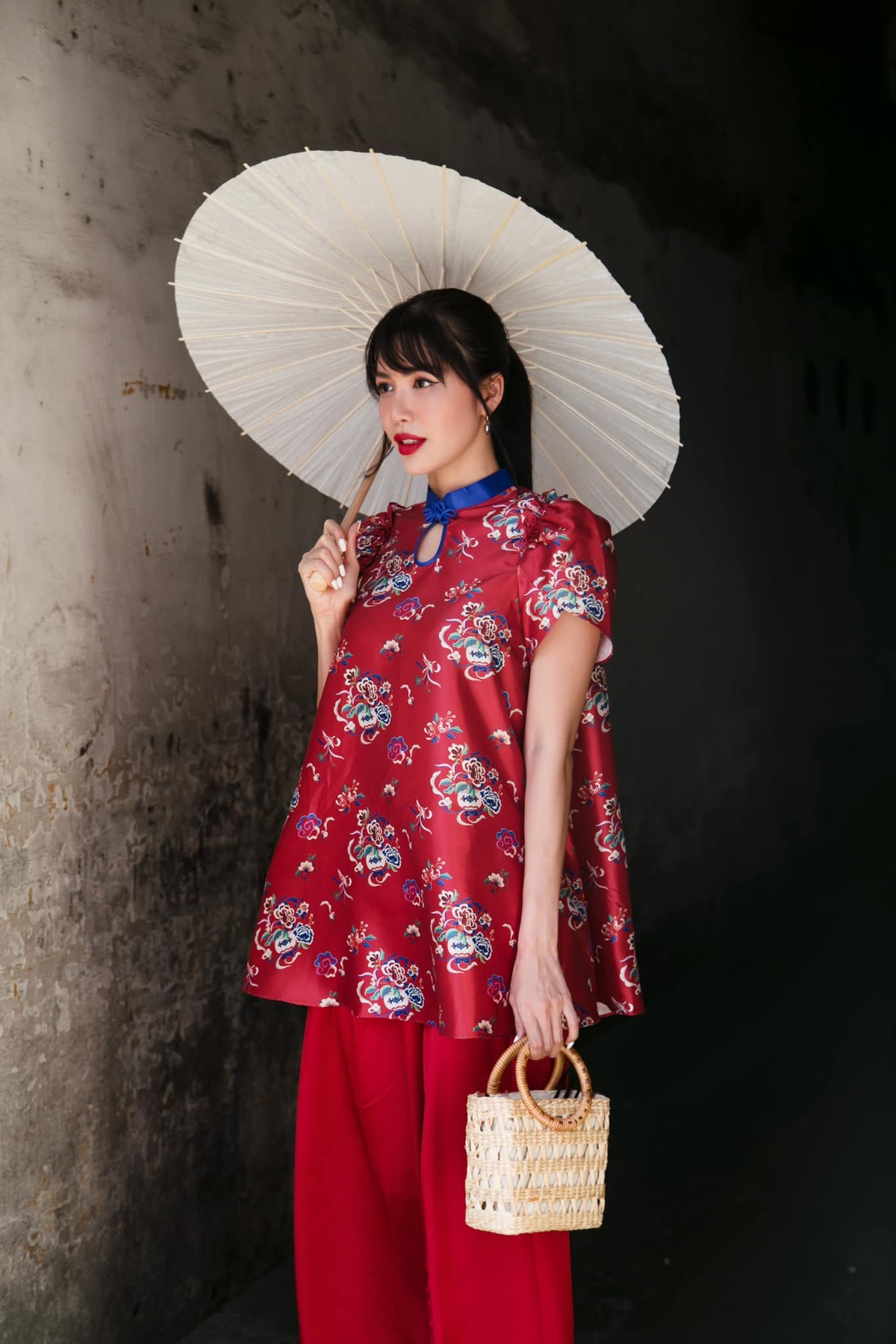 Hoa hau Tieu Vy, Thanh Thuy mac ao dai du xuan-Hinh-15