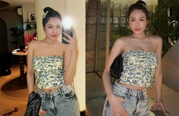 Hot girl Tram Anh “dot mat” voi trang phuc goi cam-Hinh-2