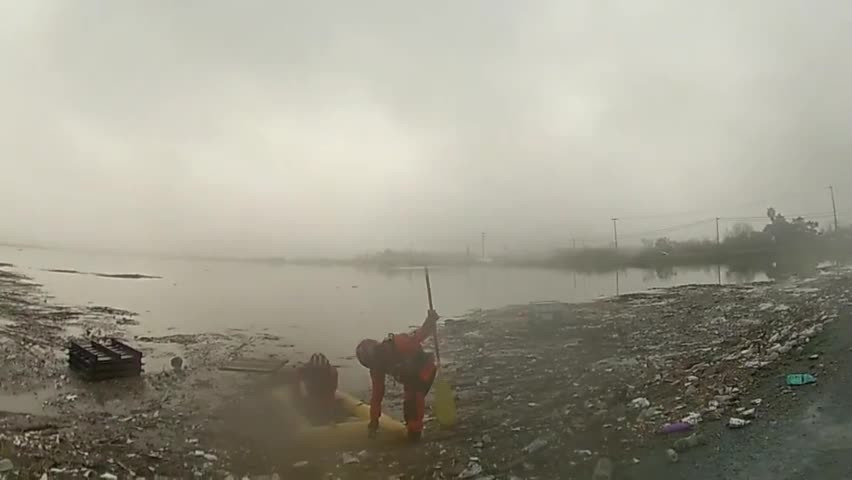 Video: Chó sói được giải cứu khỏi cánh đồng ngập nước Video: Cho soi duoc giai cuu khoi canh dong ngap nuoc