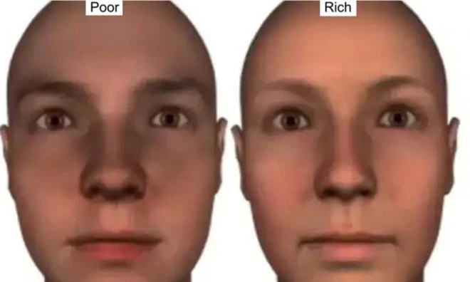 Hình dạng khuôn mặt quyết định bạn 'giàu' hay 'nghèo' ảnh 1