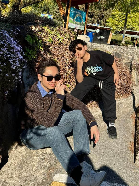 Hoa hau Diem Huong khoe anh bop chan cho chong-Hinh-3