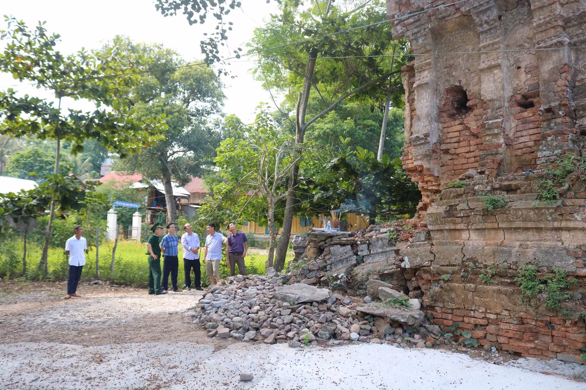 Thap co gan nghin nam tuoi o Nghe An nguy co do sap-Hinh-4