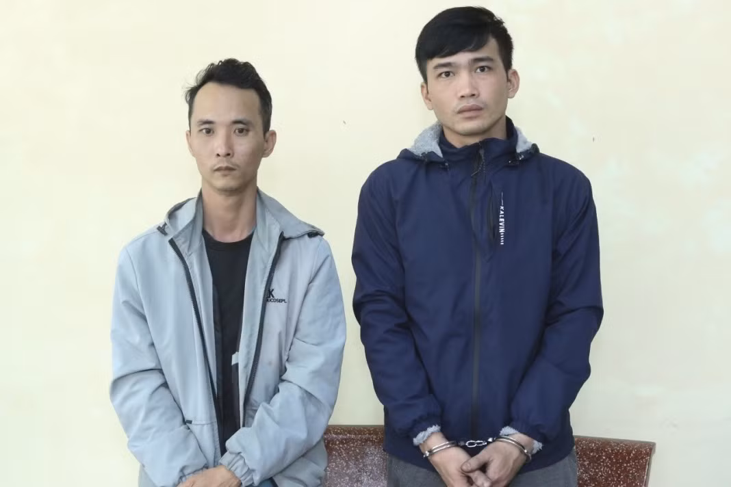 Bat qua tang 2 nguoi tang tru ma tuy tai benh vien o Dong Hoi