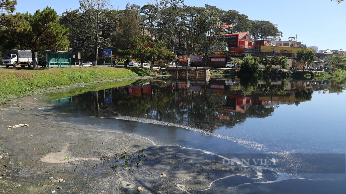 Trong khi đó, tình trạng ô nhiễm tại hồ lắng số 3 (gần Công viên Yersin) thì tình trạng ô nhiễm cũng rất ngiêm trọng. Nước thải từ nhiều hướng đổ về hồ lắng này sau đó cũng trực tiếp chảy vào hồ Xuân Hương. Nước tại hồ lắng số 3 đen sì nổi bọt và bốc mùi hôi thối rất khó chịu.
