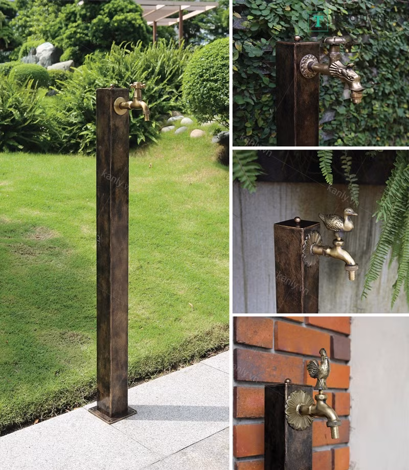  Trong phong thủy, điều này là không nên, tương đương với việc "mất cả nước lẫn của". Vì nước tượng trưng cho sự giàu có trong phong thủy nên nếu vòi nước bị rò rỉ giống như "chậu tiền bị rò rỉ", nghĩa là tài lộc đang bị thất thoát.