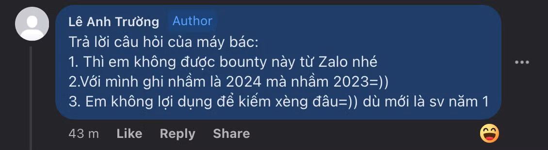 Sinh vien nam nhat phat hien lo hong bao mat cua Zalo-Hinh-2