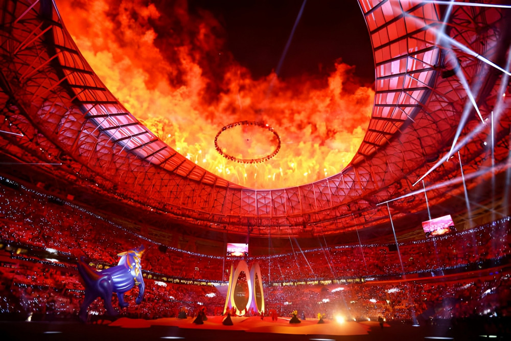 Lễ khai mạc Asian Cup 2023 đánh dấu sự bắt đầu của 20 ngày thi đấu sôi động ở giải bóng đá số một châu lục cấp ĐTQG.