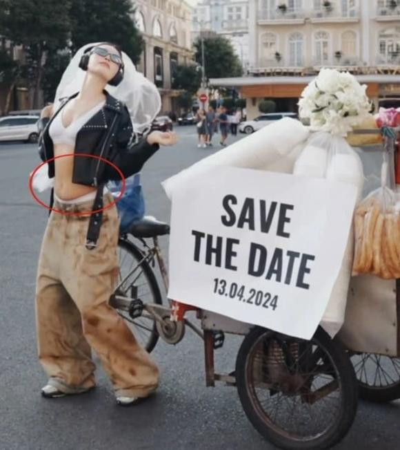 Minh Tu bi nghi co tin vui vi chi tiet nay trong dam cuoi-Hinh-4