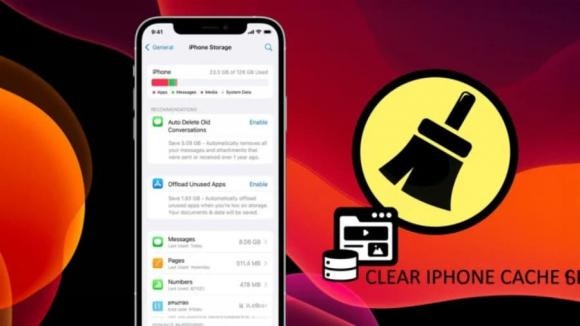 iPhone day bo nho nhan ngay nut nay de xoa bo nho dem