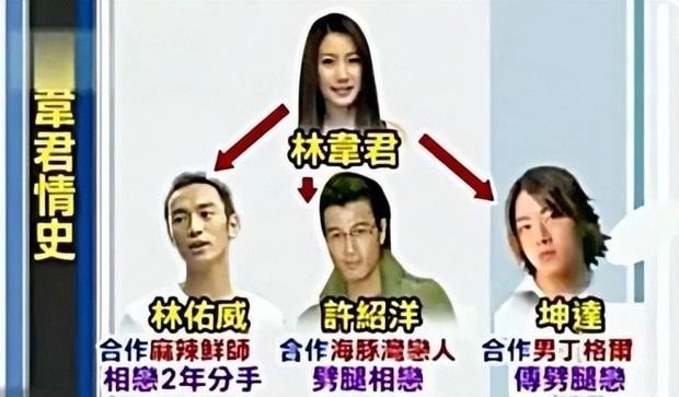 Sự việc "bắt cá nhiều tay" này bị phanh phui sau đó, thậm chí Lâm Vi Quân còn phải tổ chức họp báo làm rõ mọi chuyện. Tại họp báo, cô chỉ thú nhận chuyện với Hứa Thiệu Dương, song bấy nhiêu thôi cũng là đủ để gây sốc công chúng.