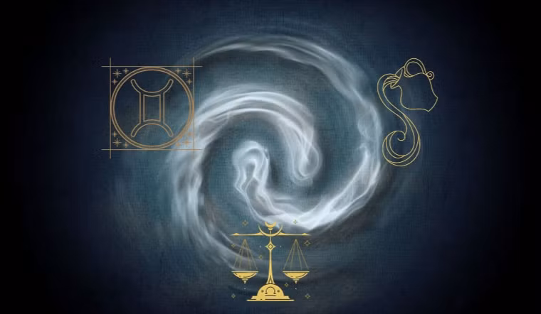  Cung khí: Thiên Bình, Song Tử, Bảo Bình: Trên thực tế, cung khí hoàn toàn không tiêu dùng bốc đồng. Đặc điểm lớn nhất của các cung khí là khả năng kiểm soát chi tiết và trí nhớ của họ về một số thứ bị rối loạn. 