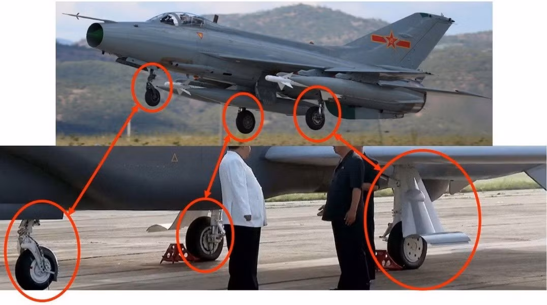 Cách bố trí của khung thân không thay đổi nhưng các bánh xe của càng đáp chính đã được định hướng lại từ vị trí bên trong ra bên ngoài. Bên cạnh đó, phần càng đáp phía trước không có bất kỳ sự thay đổi nào. Theo Defense Express.