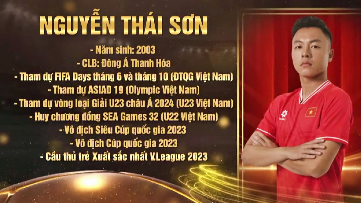 Quả bóng vàng Việt Nam 2023: Hoàng Đức vượt Tuấn Hải nghẹt thở - Hình 7 Qua bong vang Viet Nam 2023: Hoang Duc vuot Tuan Hai nghet tho-Hinh-7