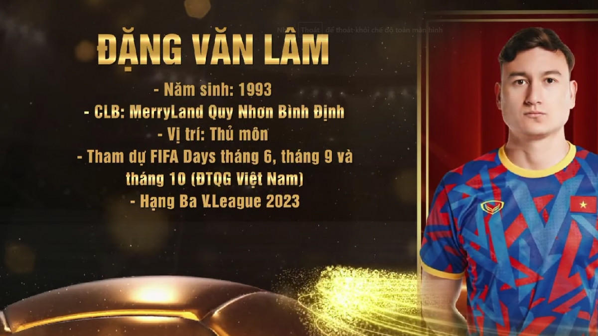 Quả bóng vàng Việt Nam 2023: Hoàng Đức vượt Tuấn Hải nghẹt thở - Hình 15 Qua bong vang Viet Nam 2023: Hoang Duc vuot Tuan Hai nghet tho-Hinh-15