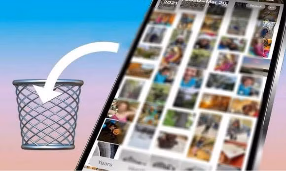 Cach don gian khoi phuc anh da xoa tren iPhone