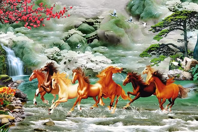 Dai ky khi treo tranh phong thuy trong nha