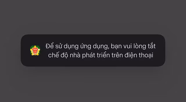 VNeID ngung hoat dong tren dien thoai Android da bi 