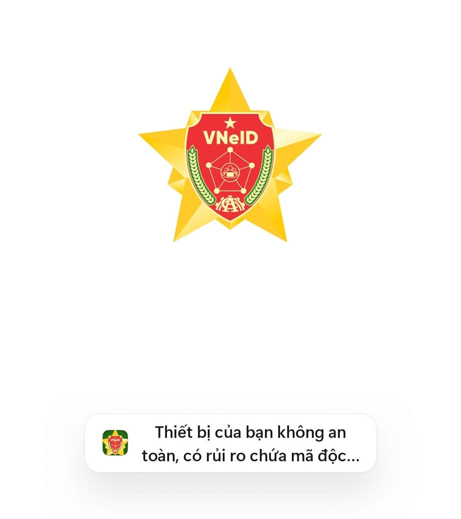 VNeID ngung hoat dong tren dien thoai Android da bi 