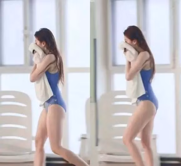 Than hinh that cua Luu Diec Phi duoi bo ao tam gay tranh cai-Hinh-2