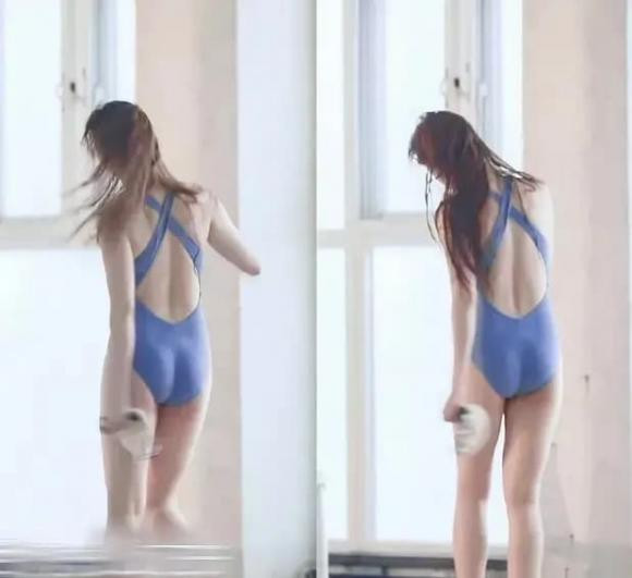 Than hinh that cua Luu Diec Phi duoi bo ao tam gay tranh cai