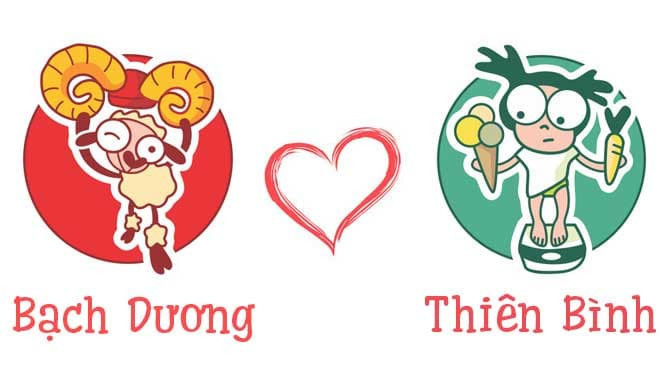  Mặt khác, Thiên Bình lại rất thiếu quyết đoán. Bạch Dương với bản chất dứt khoát của mình có thể giúp Thiên Bình học cách tin tưởng vào trực giác để đưa ra câu trả lời.