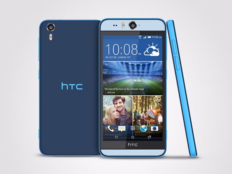 HTC Desire Eye (giá tham khảo 7,99 triệu đồng). Chống nước theo tiêu chuẩn IPX7, có thể ngâm dưới nước ở độ sâu 1m trong vòng 30 phút.