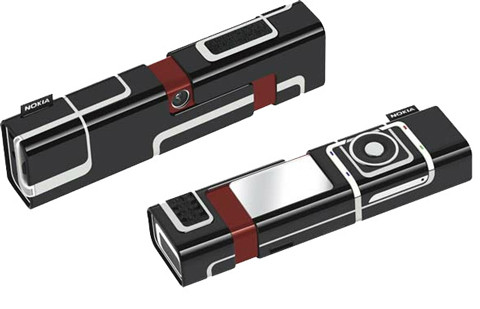  2. Nokia 7280 (2005). Ra mắt năm 2005, Nokia 7280 thật sự là một trong những chiếc điện thoại có thiết kế hết sức độc đáo. Chiếc điện thoại này mang một vẻ đẹp khá thần bí, khiến cho người dùng hết sức tò mò, từ vẻ ngoài đặc biệt cho đến cách thức sử dụng. Điểm khác biệt nổi bật của 7280 là bàn phím xoay thiết kế rất độc đáo, không có phím số mà chỉ có các lựa chọn, phím gửi, kết thúc và hai phím mềm. Máy trang bị camera ngầm, chỉ được phát hiện khi bạn mở nắp máy, một phương thức bảo vệ thông minh cho bề mặt của camera.
