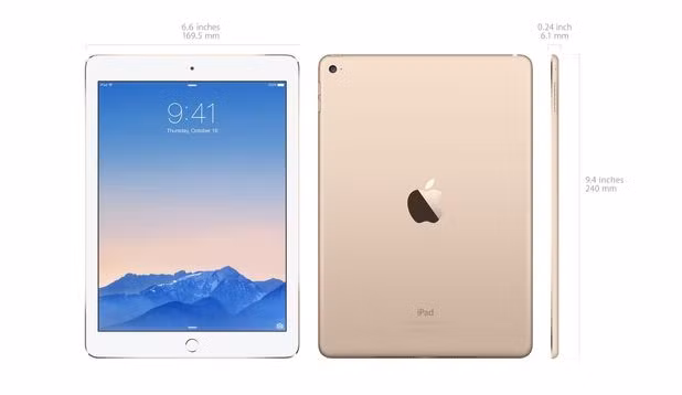  Apple iPad Air 2 (599 USD – 13,6 triệu đồng) hoặc Apple iPad Mini 4 ( 499 USD – 11,3 triệu đồng). IPad Air 2 và iPad Mini 4 mặc dù không phải là “vua” trong loạt máy tính bảng của Apple nhưng vẫn có được chất lượng tuyệt vời. Air 2 có thiết kế mỏng hơn và nhẹ hơn so với hầu hết các loại máy tính bảng 9,7 inch đi kèm màn hình có độ phân giải cao, thiết kế nhôm nguyên khối sang chảnh.
