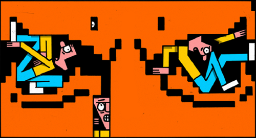 Bằng cách ghép nối virus máy tính với thiết kế đồ họa, dự án Van de Poel là một ý tưởng tuyệt vời giúp độc giả thấy được lịch sử phức tạp của máy tính và mã số.