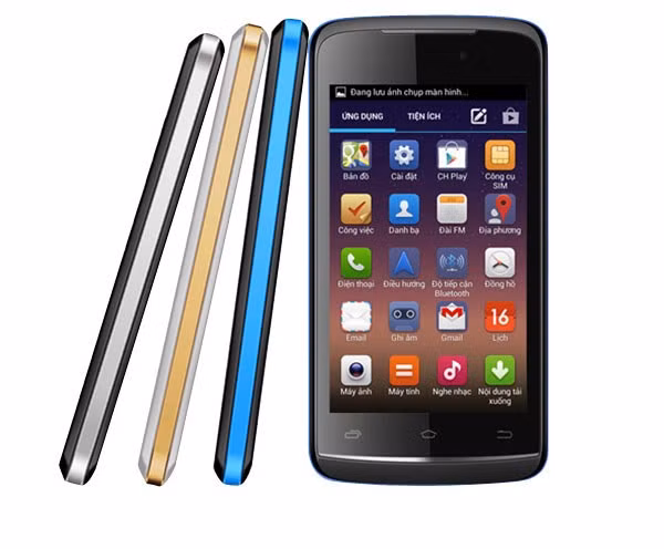  2. Wing Hero 40i - Giá bán: 980 nghìn đồng. Wing Hero 40i cung cấp cho người dùng bộ vi xử lý MediaTek MT6572 lõi kép 1.3GHz, RAM 512MB, bộ nhớ trong (ROM) 512MB chỉ còn trống vài MB, camera sau 5MP và camera trước 0.3MP, pin 1350 mAh, hỗ trợ 2 SIM và các kết nối cơ bản (3G, Wi-Fi và Bluetooth) cùng với hệ điều hành Android 4.2. Wing Hero 40i sở hữu màn hình 4.0 inch độ phân giải 480 x 840 pixels.