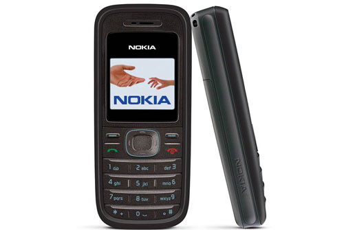 10. Nokia 1208 (sản xuất năm 2007, số lượng máy bán ra: 100 triệu chiếc).