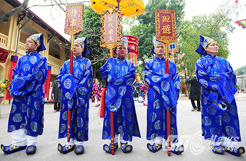 Lần đầu tiên, lễ khai ấn được tổ chức thí điểm tại Hà Nội. Để đảm bảo sự linh thiêng, các nghi thức do chủ tế và các vị chức sắc tiến hành riêng trong nền điện Kính Thiên.