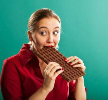 Những bé sinh ra từ nhóm bà mẹ stress nhưng ăn chocolate trong thời kỳ mang thai sẽ ít có biểu hiện lo lắng hơn các bé có mẹ stress nhưng không ăn chocolate khi mang thai.