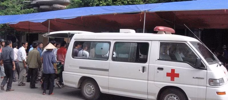 Xe cấp cứu 115. Hình minh họa