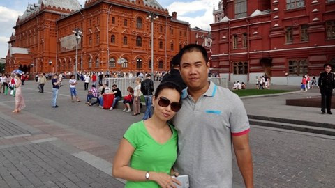 Hai vợ chồng Cẩm Ly - Minh Vy