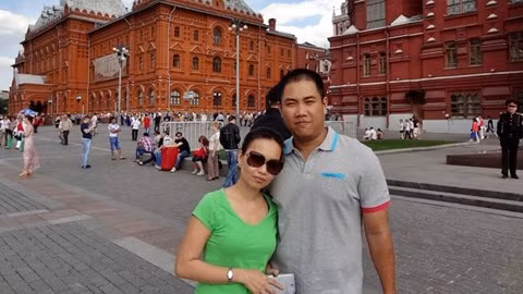 Hai vợ chồng Cẩm Ly - Minh Vy