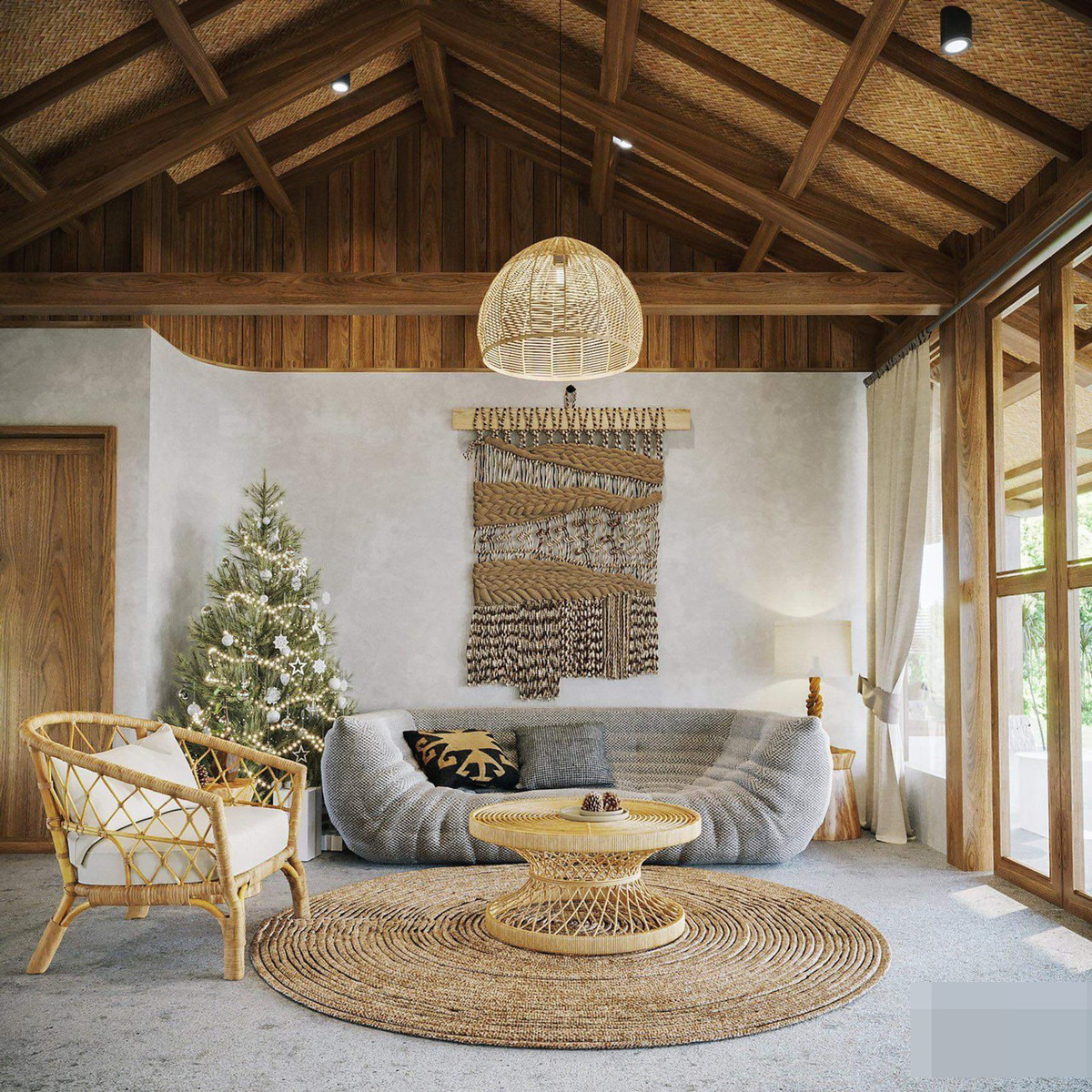 Ngoi nha o ngoai o Ha Noi, dung tu go cu, lop cot-ep-Hinh-12