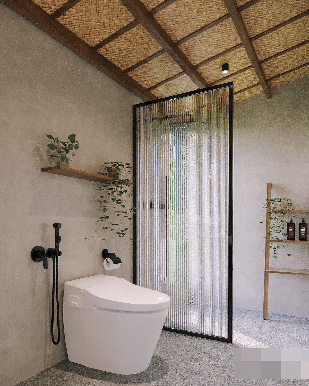 Ngoi nha o ngoai o Ha Noi, dung tu go cu, lop cot-ep-Hinh-5