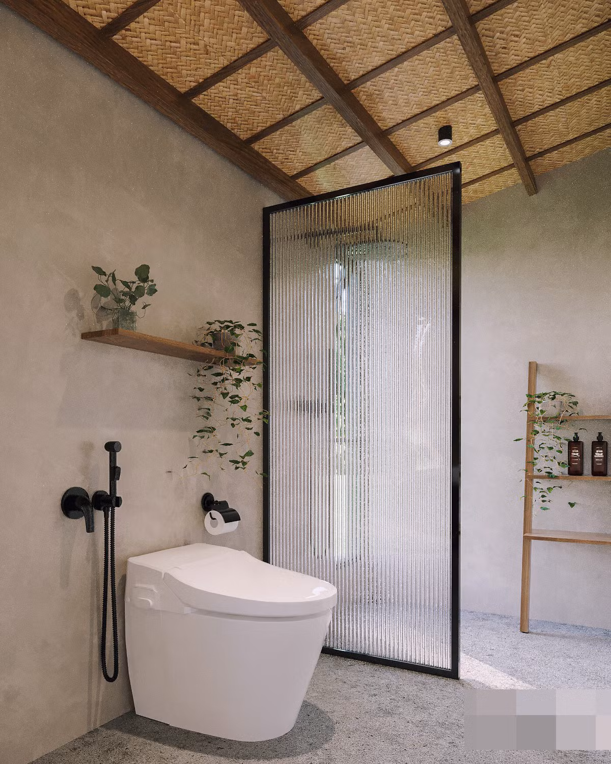 Ngoi nha o ngoai o Ha Noi, dung tu go cu, lop cot-ep-Hinh-5