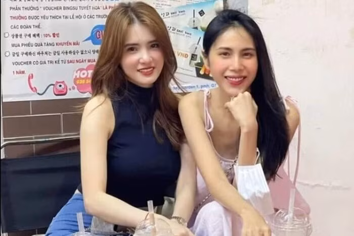 Thuy Tien lo dien cung em gai Cong Vinh sau on ao tu thien