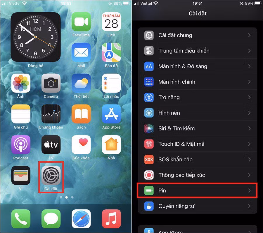 3 buoc de giup pin iPhone khoe hon