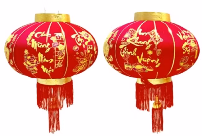 br/> Không chỉ thế, khi treo một cặp đèn lồng tròn màu đỏ trước cửa nhà sẽ xua đuổi tà ma, mang lại vận may cho gia chủ trong năm mới. Đèn lồng rất dễ tìm mua trên thị trường với giá chỉ khoảng vài chục nghìn đồng/cặp.